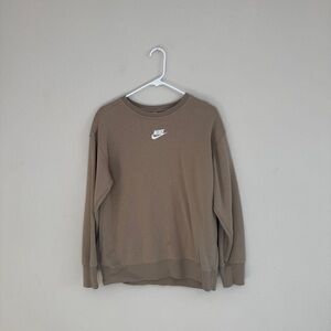 Nike Brown Crewneck soft brown/tan